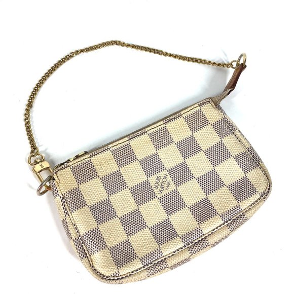 LOUIS VUITTON White Damier Bag